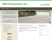 Tablet Screenshot of litoconstruction.net